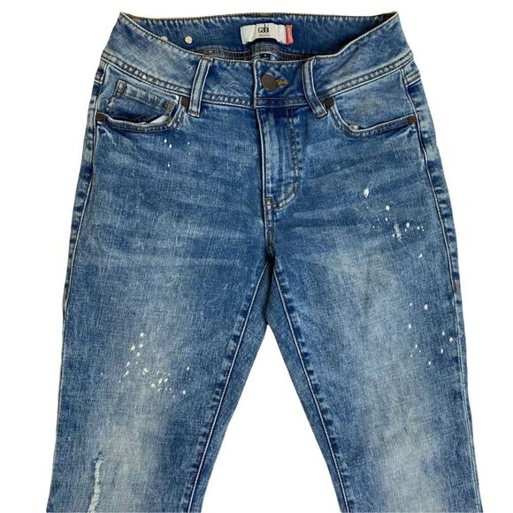 Cabi Skinny Ankle Jeans Sz 4 - Picture 3 of 9